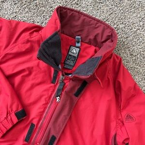 Vintage Nike‎ ACG Red 3-Layer Outer Shell Jacket Women’s L Unisex